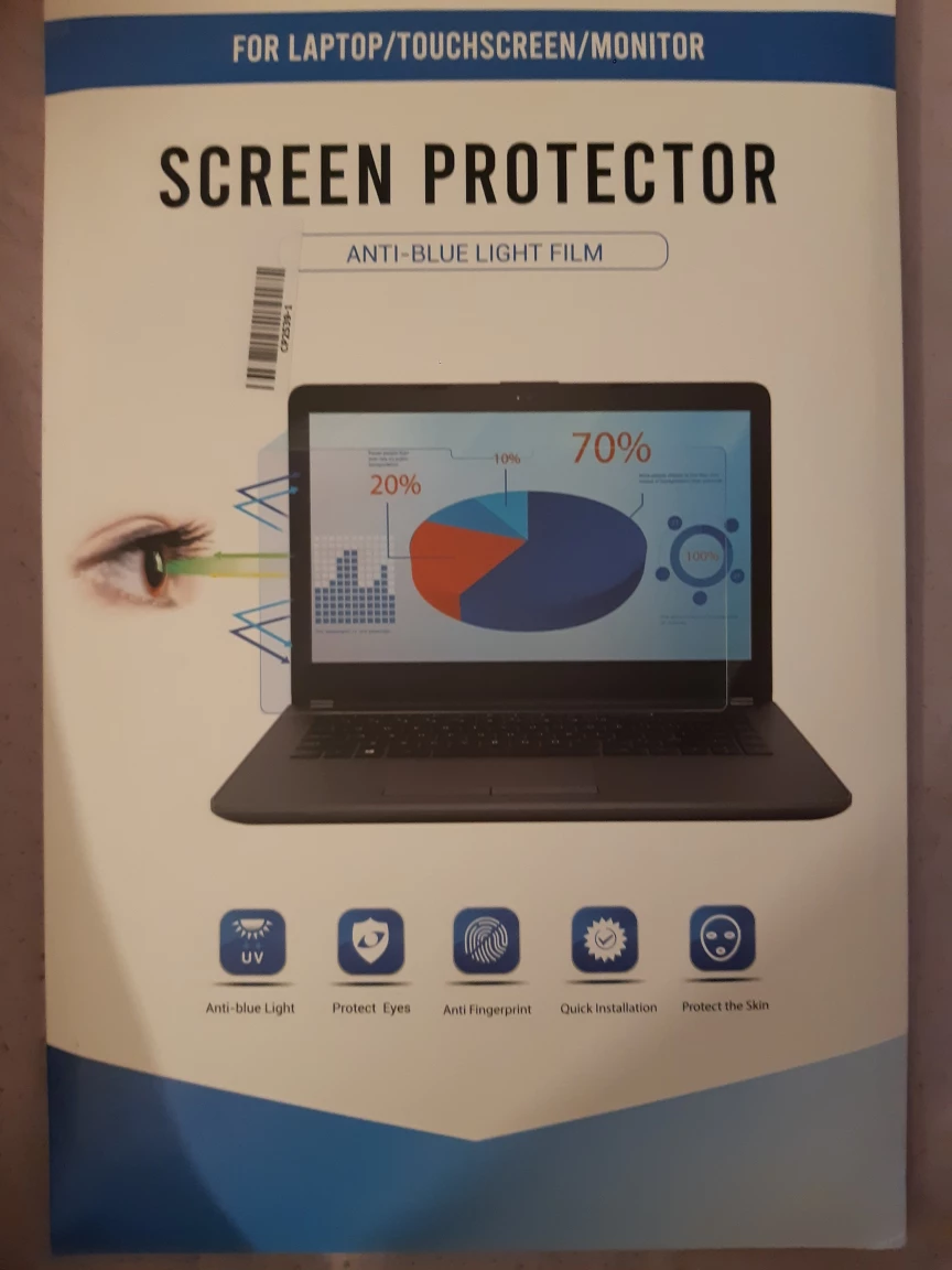 Laptop/Touchscreen Anti-Blue Light Screen Protector
