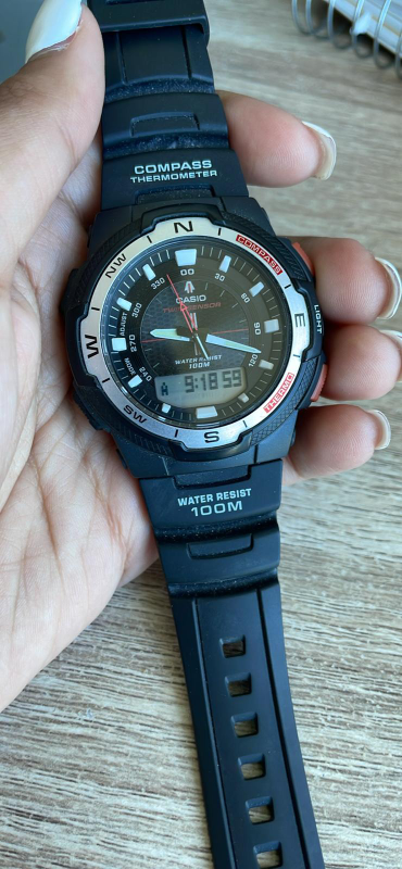 Casio Pathfinder Black Digital Watch - photo 3