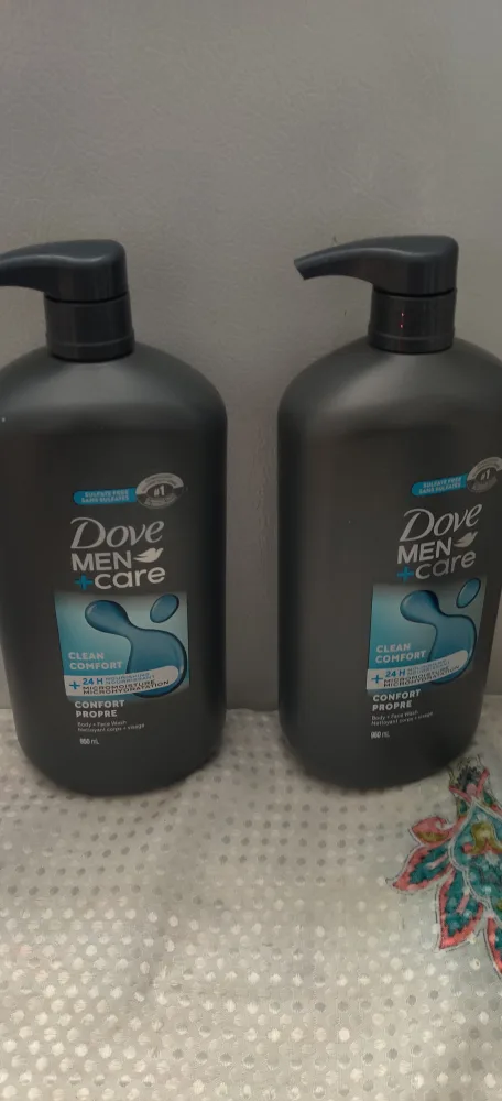 Dove Men+Care Clean Comfort Body Wash 950mlx2 thumbnail