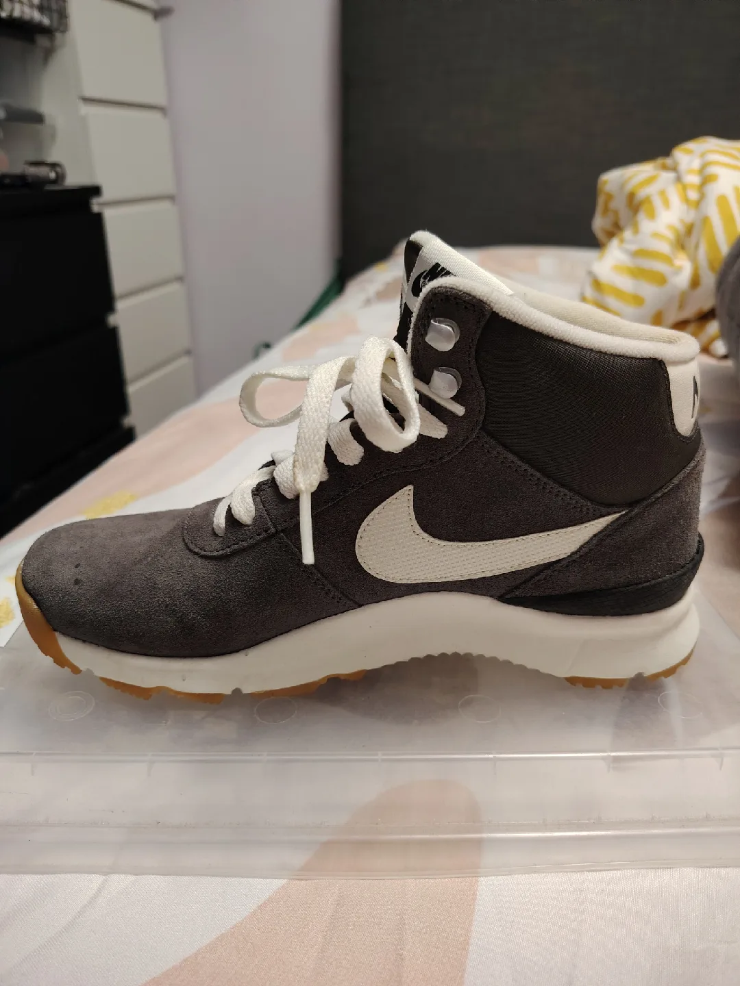 Nike High-Top Sneakers - Grey image indicator(2)