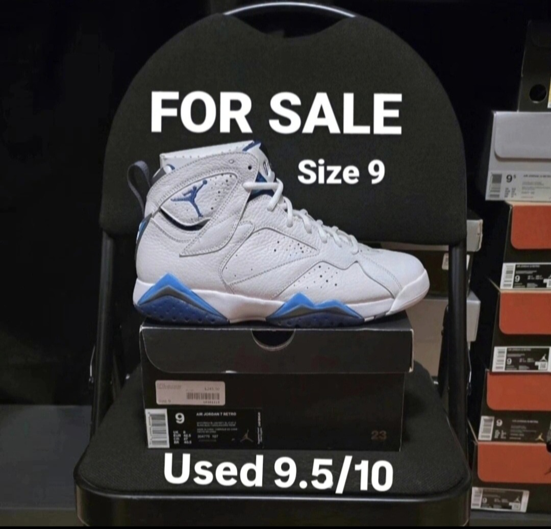 Air Jordan 7 French Blue size 9