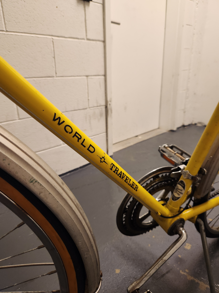 Vintage World Traveler Yellow Road Bike - photo 3