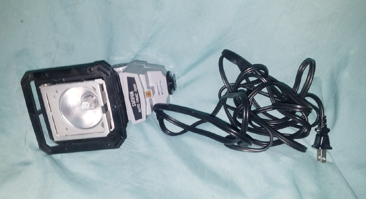 VTG Sunpak Auto Triac 3001 Video Light Tested Working In Box - photo 3