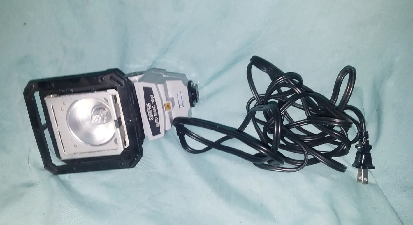 VTG Sunpak Auto Triac 3001 Video Light Tested Working In Box image indicator(3)