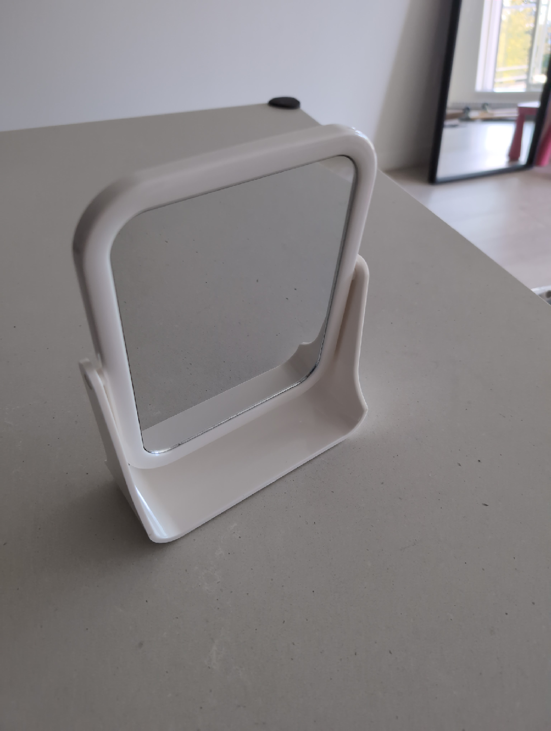 White Vanity Mirror