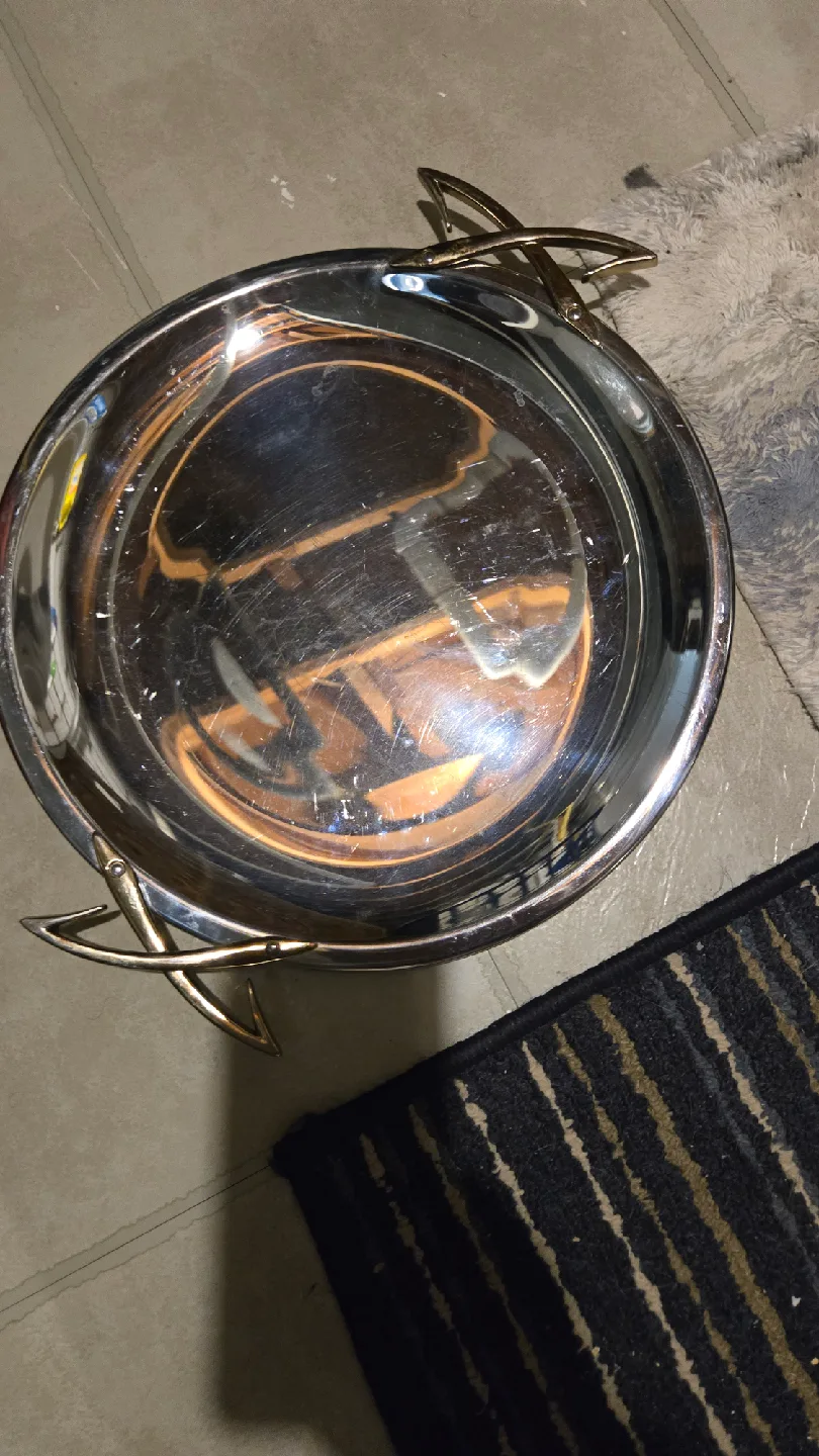 2 Silver Serving Trays image indicator(2)