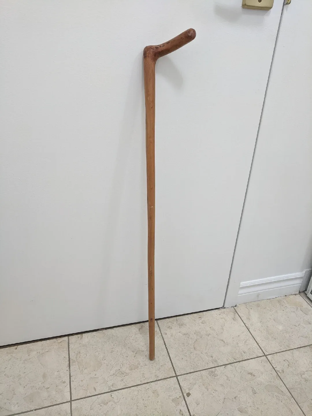 Classic wooden walking stick thumbnail
