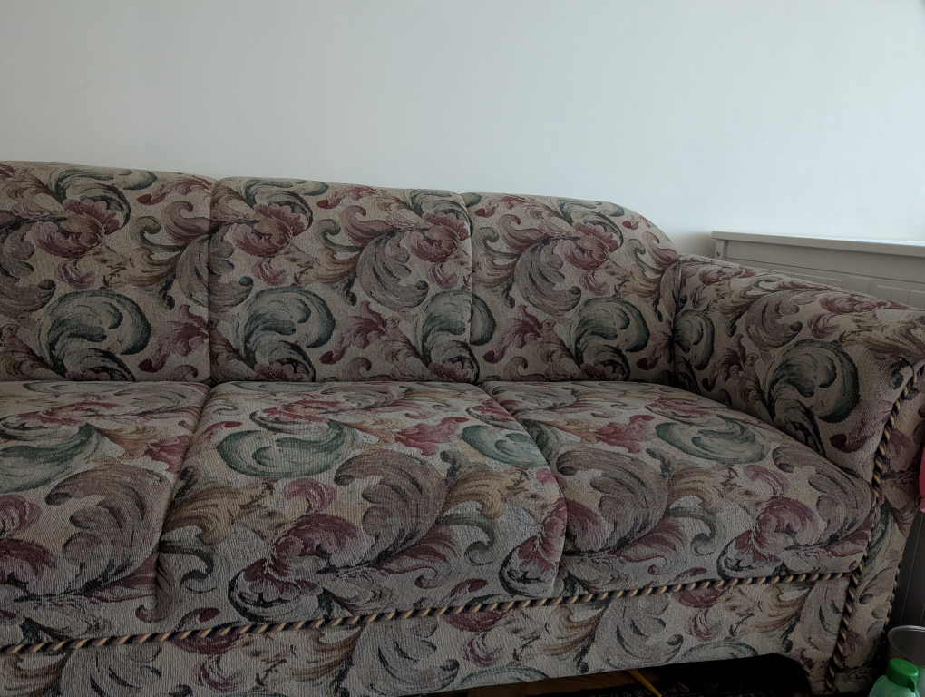 Floral Patterned Sofa