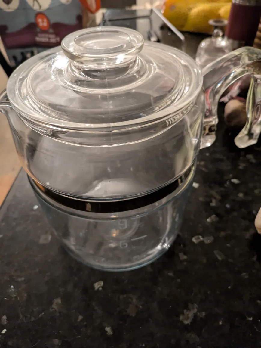 Vintage Pyrex Glass Coffee Percolator image indicator(2)