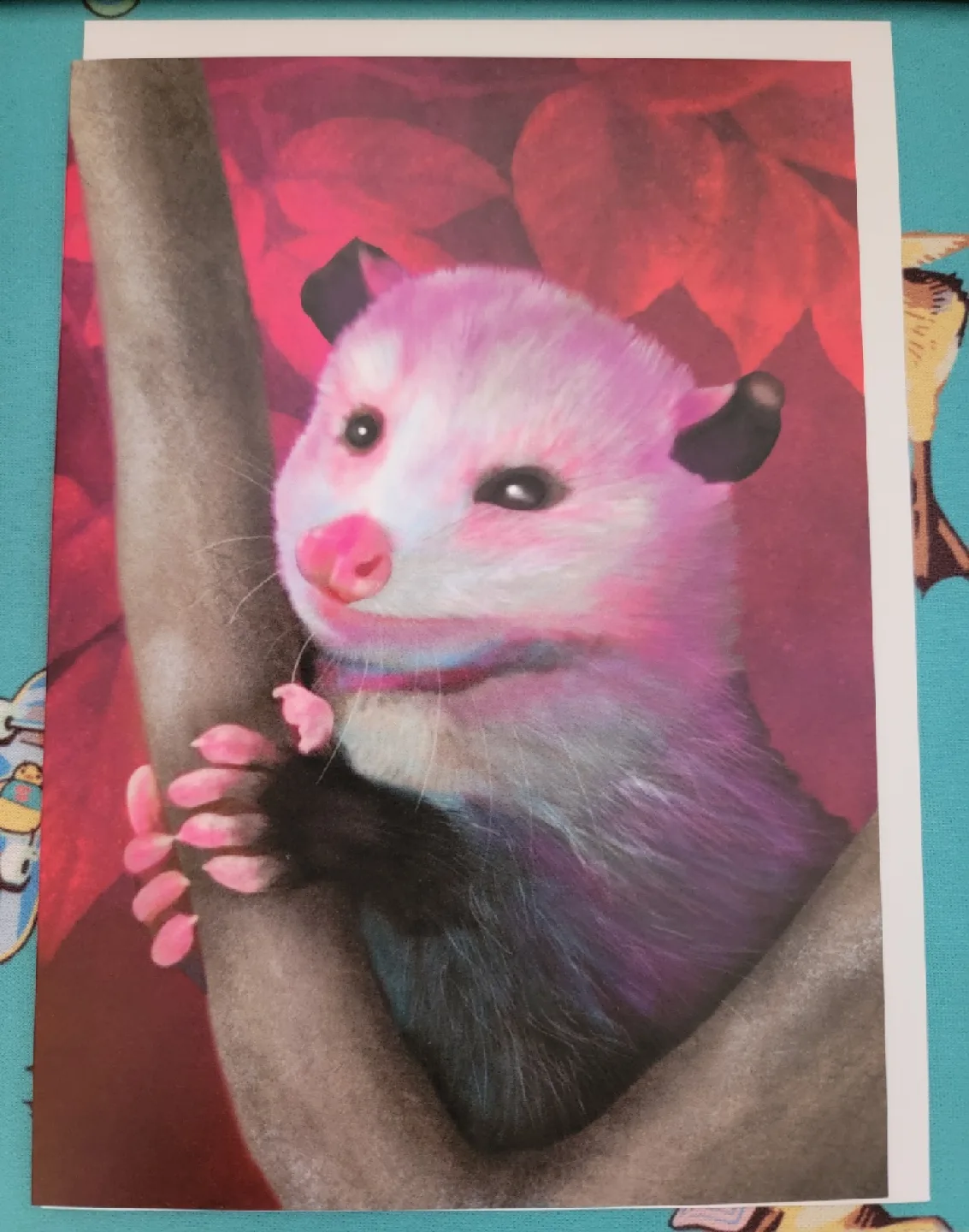 🥕 The Glow Oracle Opossum Card thumbnail