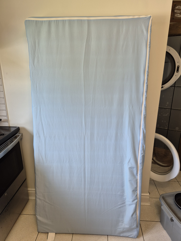 Foam Twin Mattress - Light Blue Cover - photo 5