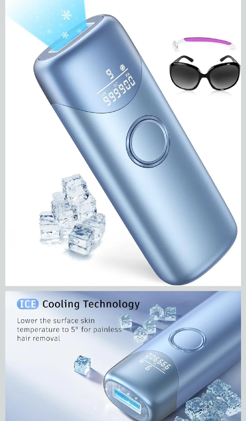 ICE-COOL Hand-held IPL Hair Removal Device - New! - photo 2