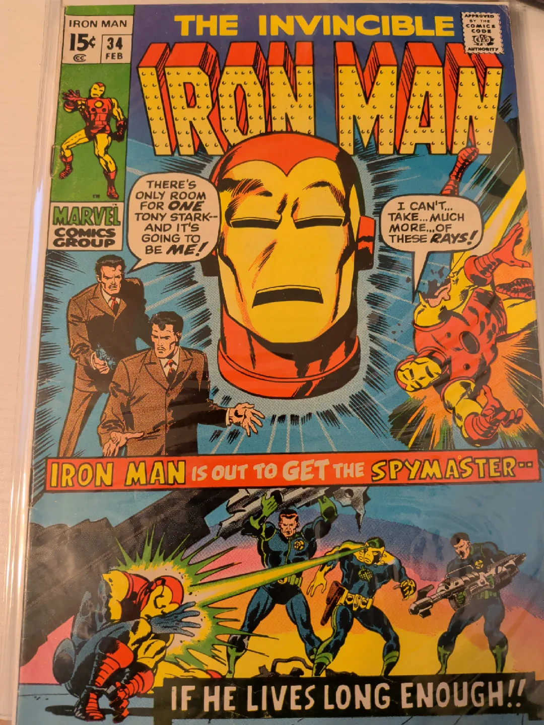 The Invincible Iron Man #34 Comic Book thumbnail