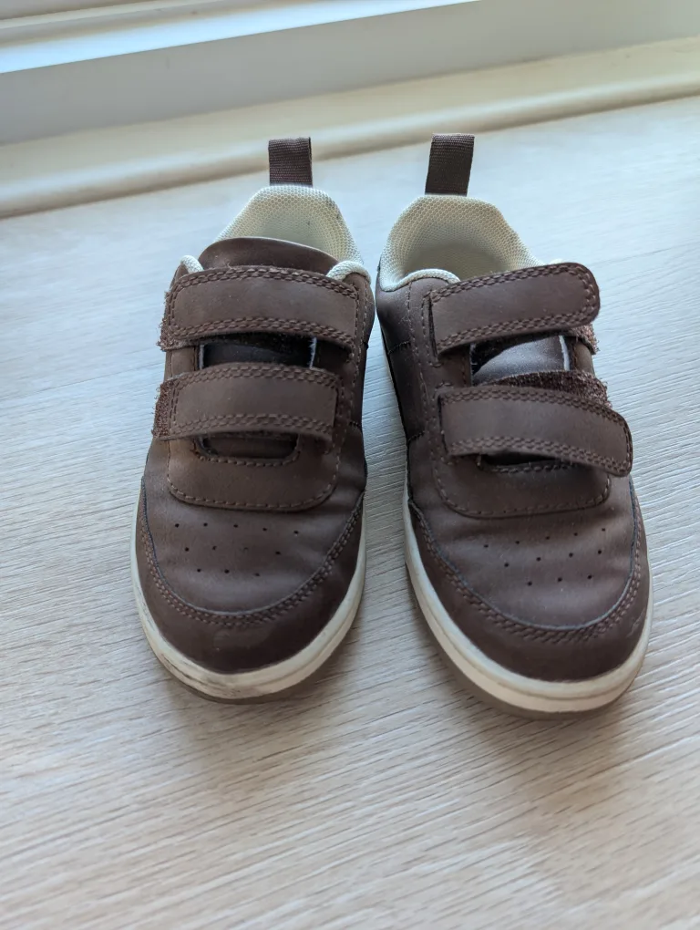 H&M Brown Sneakers - Size US 9 (Toddler) thumbnail