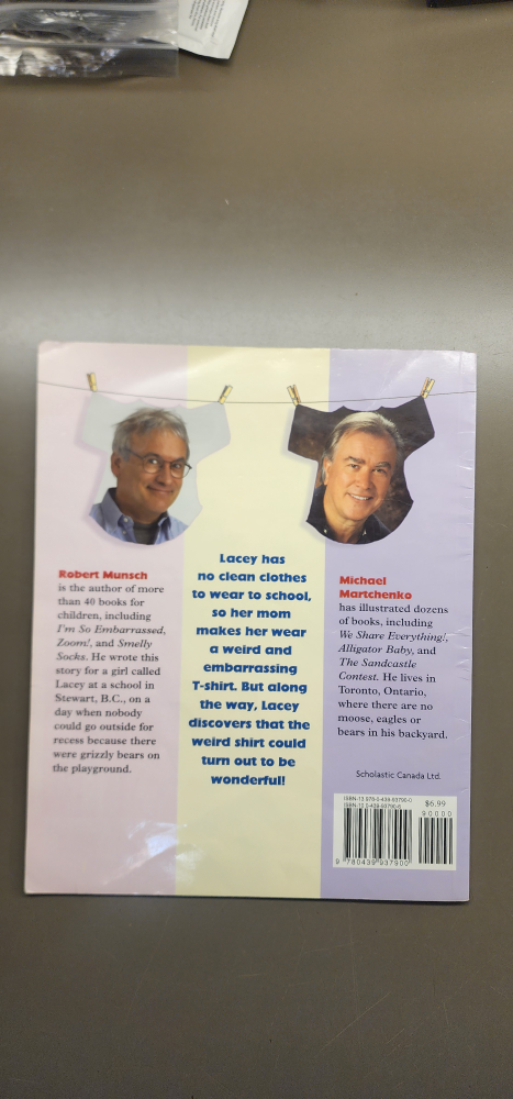 No Clean Clothes by Robert Munsch - photo 2