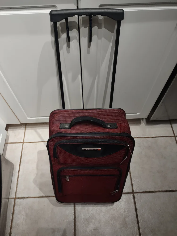 Jetliner Carry-On Luggage - Burgundy image indicator(2)