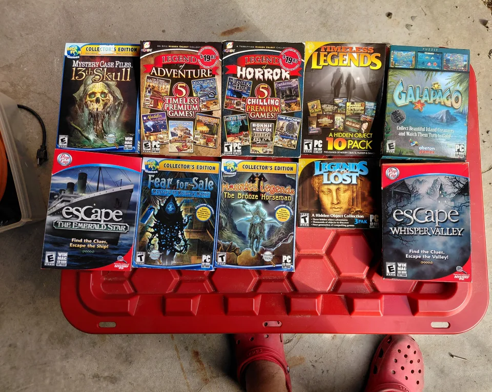 PC Hidden Object Games - Collector's Editions