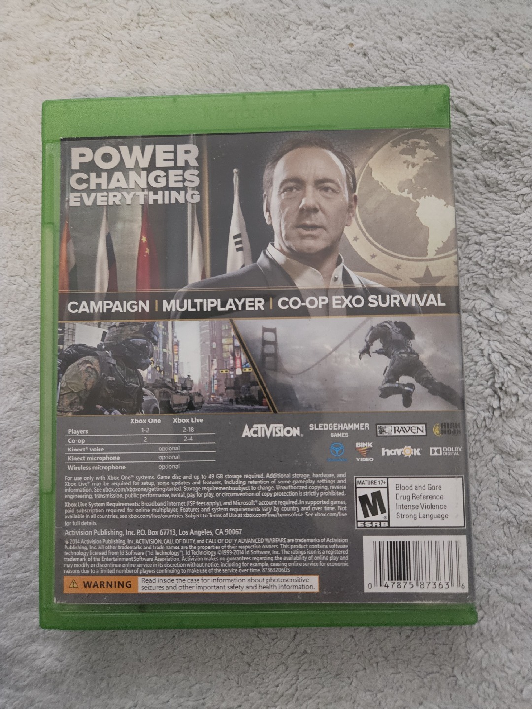 Call of Duty: Advanced Warfare - Xbox One Game - photo 2
