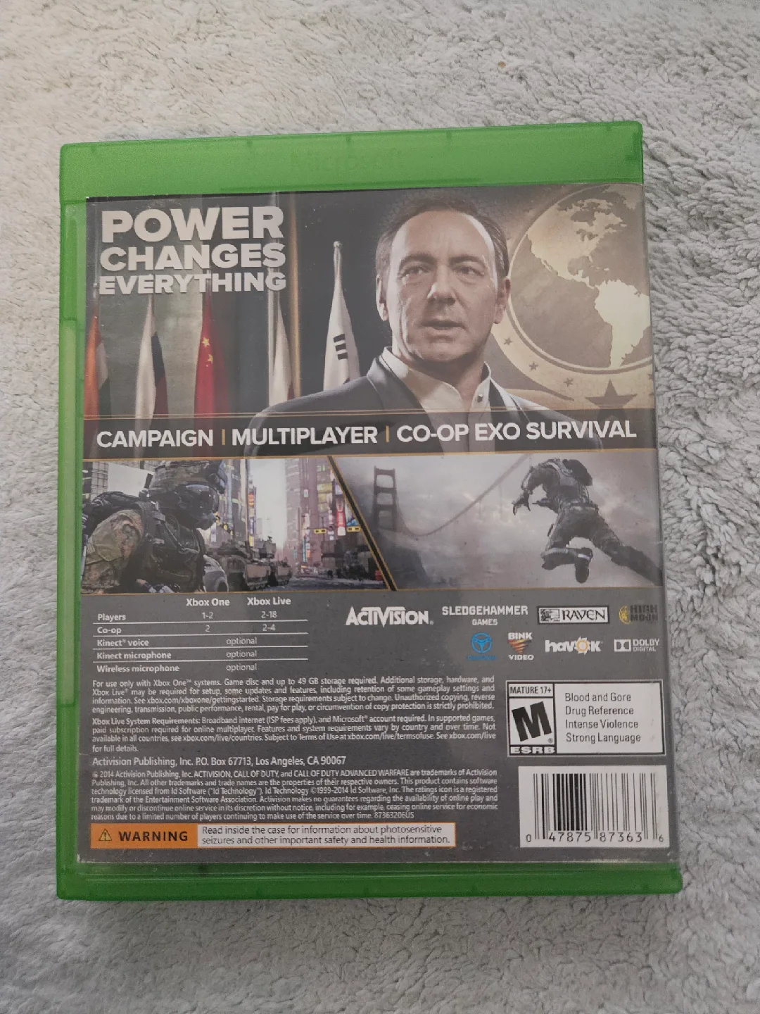 Call of Duty: Advanced Warfare - Xbox One Game image indicator(2)