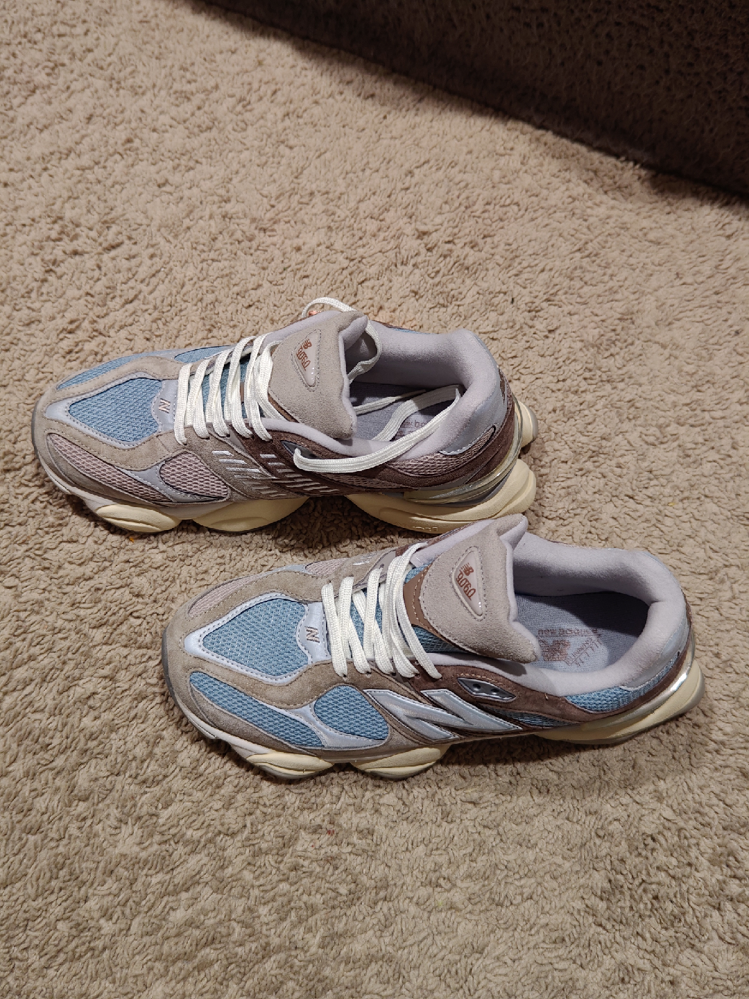 New Balance 9060 Sneakers - Blue/Brown - photo 5