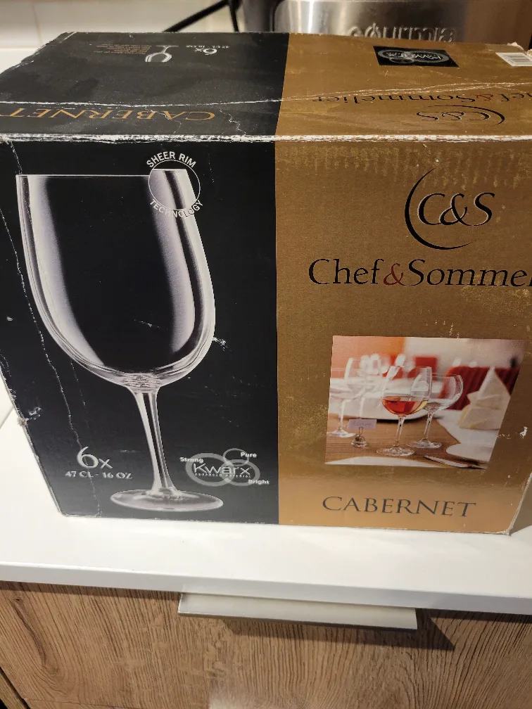 Chef&Sommelier Cabernet Wine Glasses (Set of 6) thumbnail