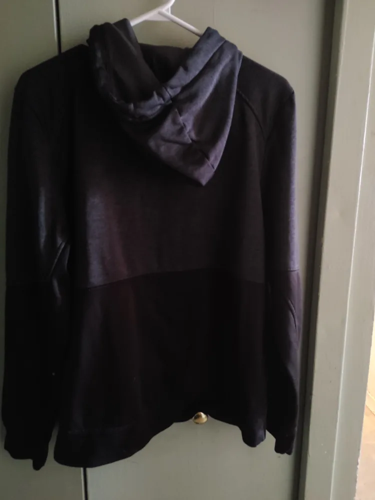 Layer 8 Hoodie - Grey & Black image indicator(4)