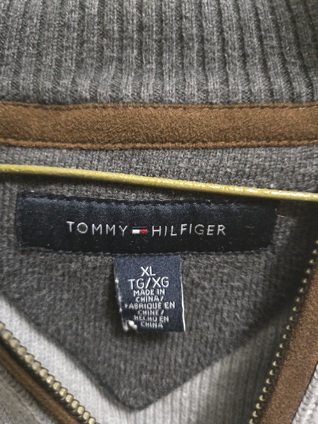 Tommy Hilfiger Grey XL Sweater - photo 3