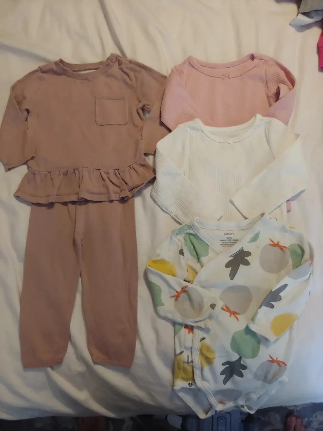 6-12 month Girl Clothes Bundle image indicator(8)