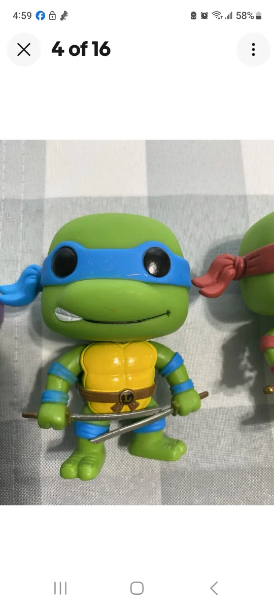 Funko Pop! Teenage Mutant Ninja Turtles Figures image indicator(3)