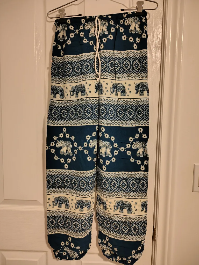 Elephant Print Thai Pants thumbnail