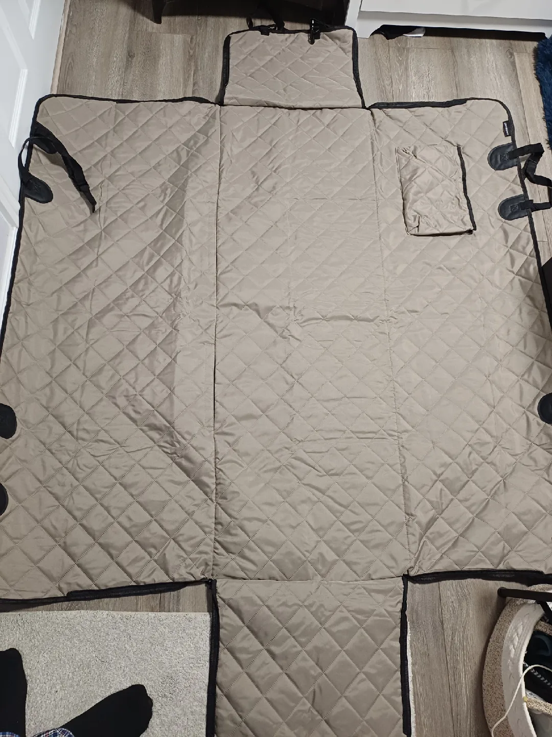 UrPower Dog Car Seat Cover - Beige image indicator(9)