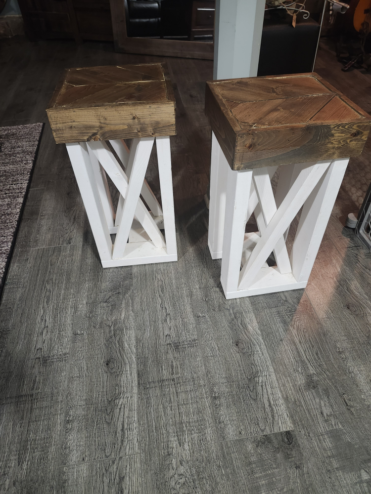 Rustic/Farmhouse Bar Stools