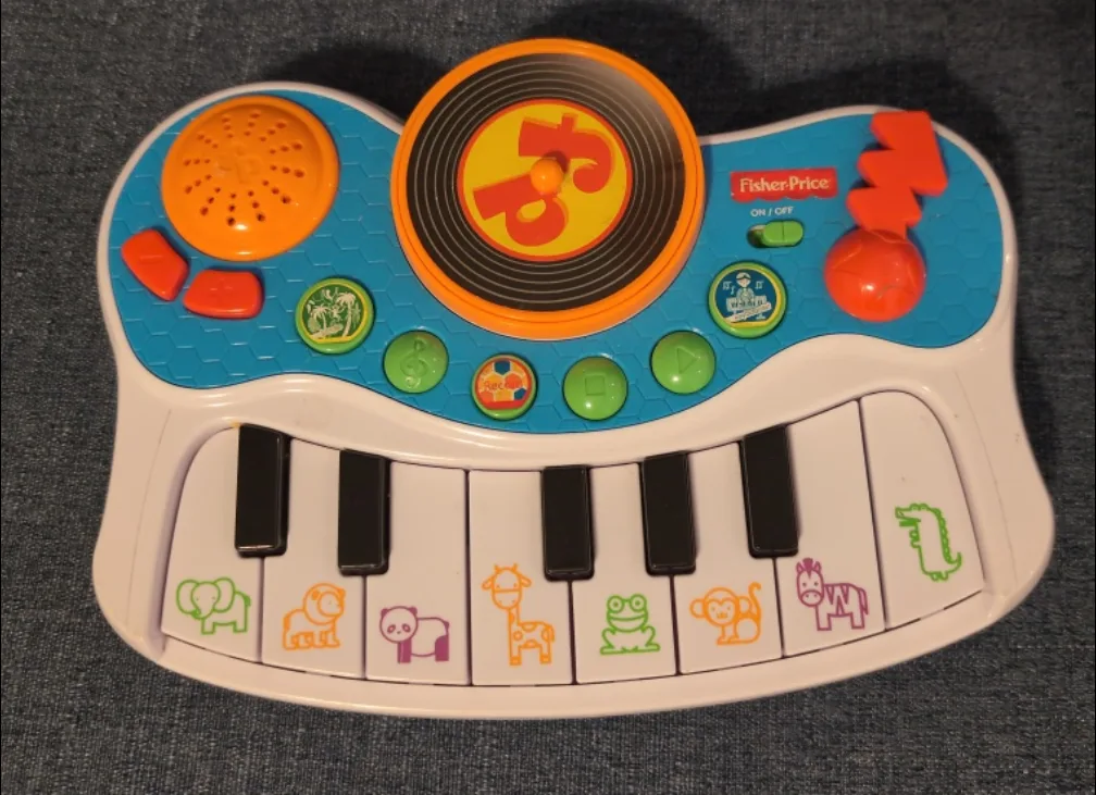 Fisher-Price DJ Bouncin' Beats Musical Piano Toy