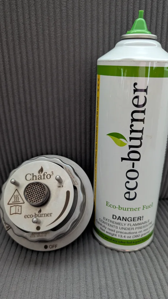 Chafe³ Eco-Burner & Eco-Burner fuel thumbnail