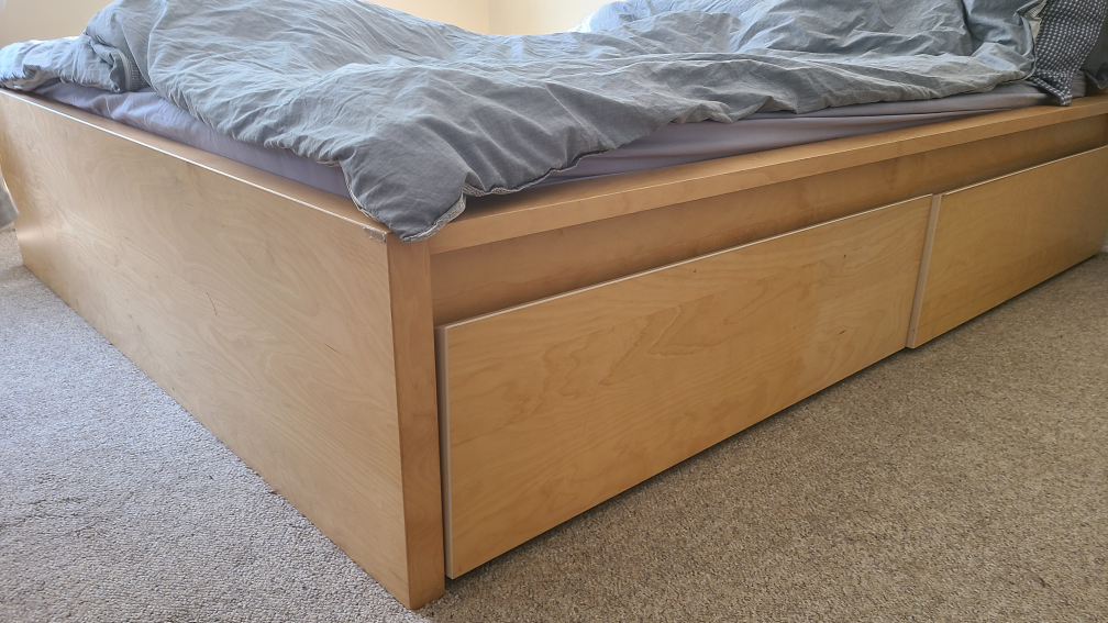 IKEA Malm Bed Frame with Storage - photo 2