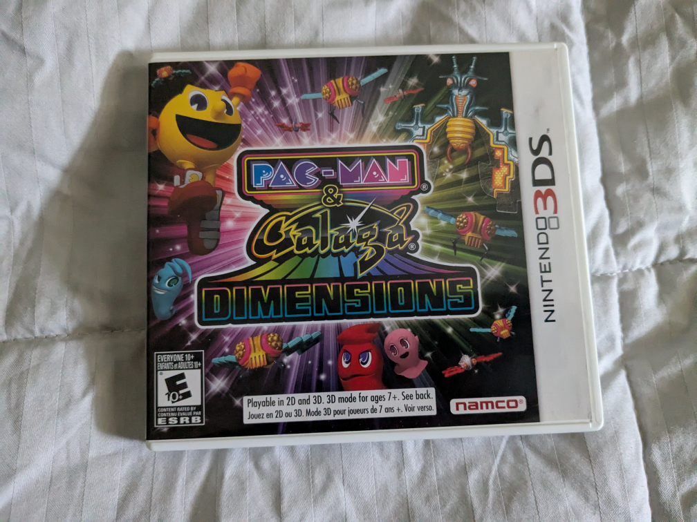 Pac-Man & Galaga Dimensions Nintendo 3DS Game