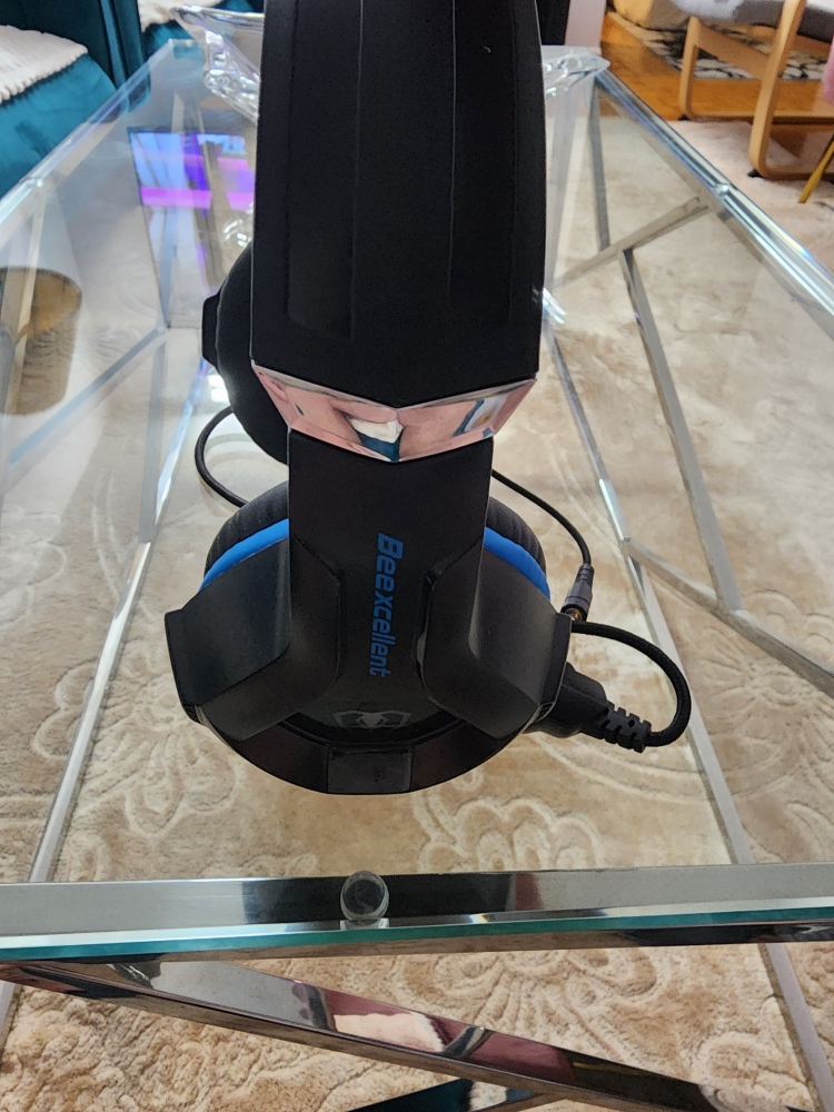 Beexcellent Gaming Headset - Black & Blue - photo 2