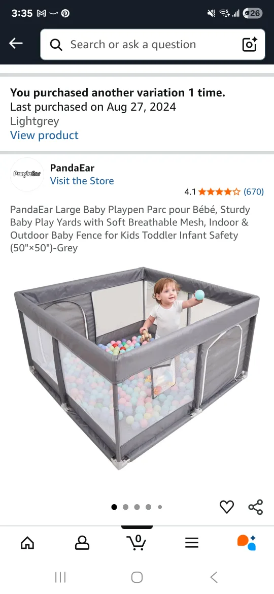 2 playpens
