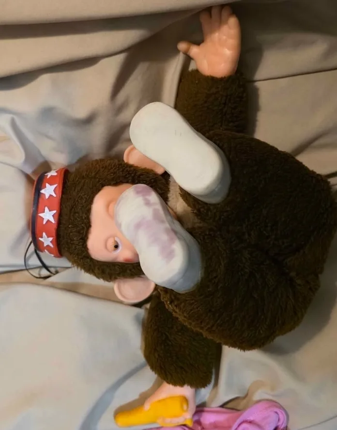 Vintage Jolly Chimp Toy image indicator(4)