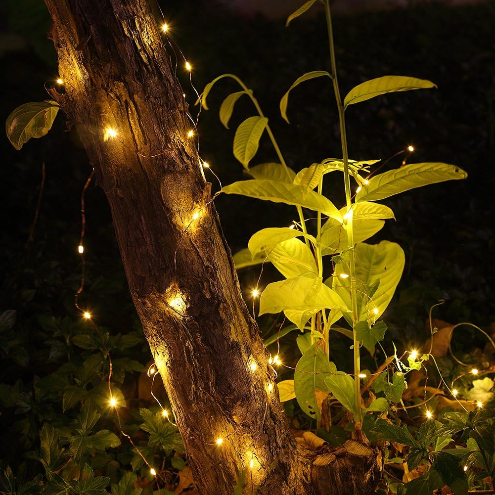 2 Pack 20 Feet 60 Led Fairy Lights Battery - photo 5