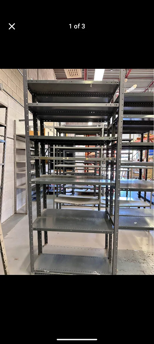 Industrial Metal Shelving Unit thumbnail