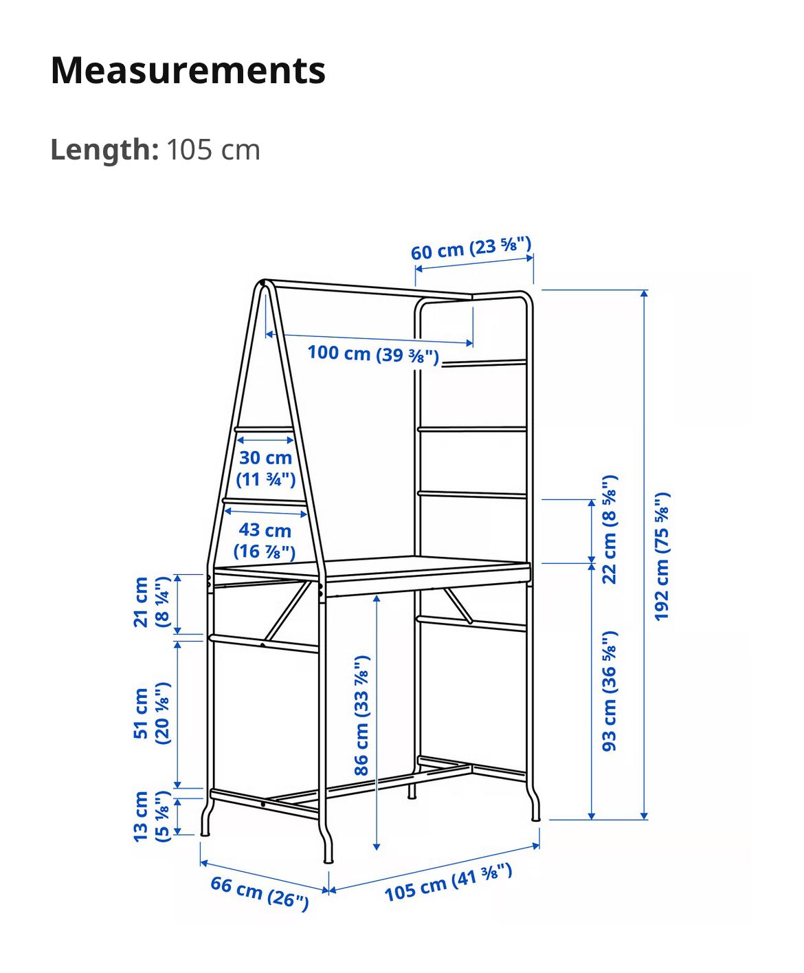 IKEA Haverud Desk - photo 3