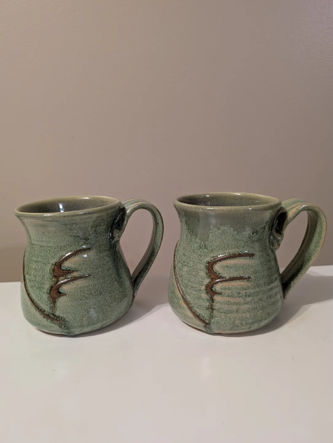 Handmade Ceramic Mugs - Set of 2 thumbnail