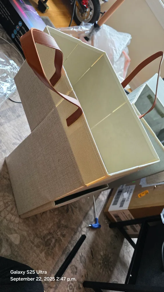 Nicyeo Stair Basket Organizer image indicator(2)