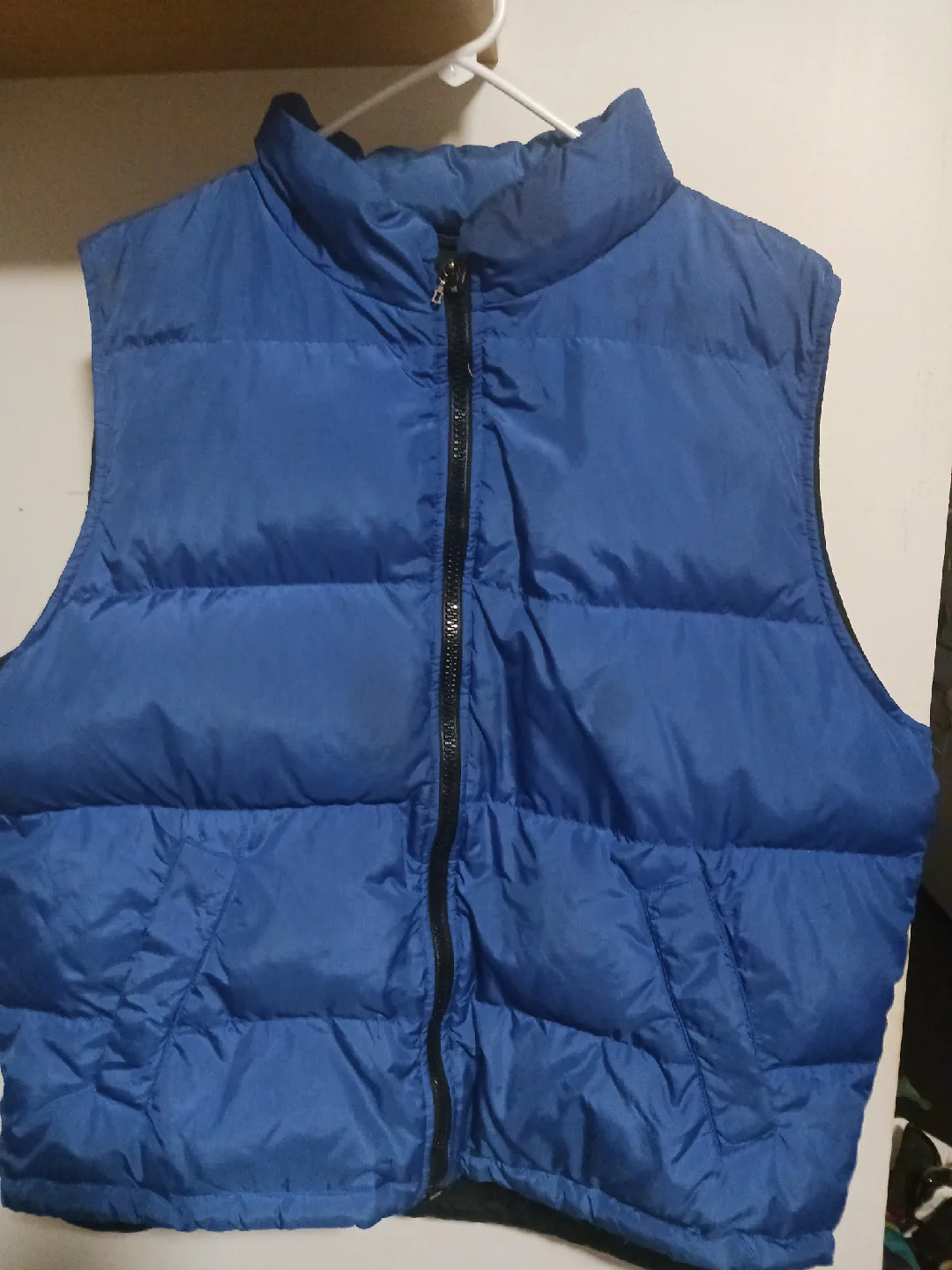 Eddie Bauer Blue Puffer Vest thumbnail