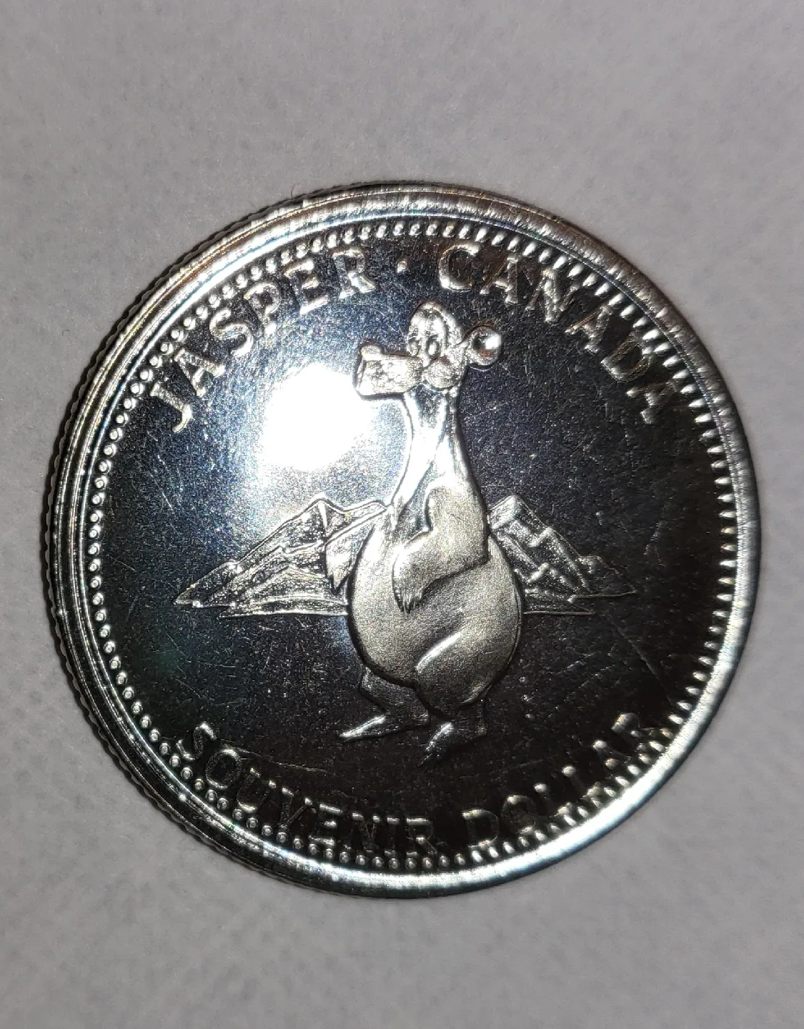 Jasper Canada Souvenir Dollar Coin image indicator(4)
