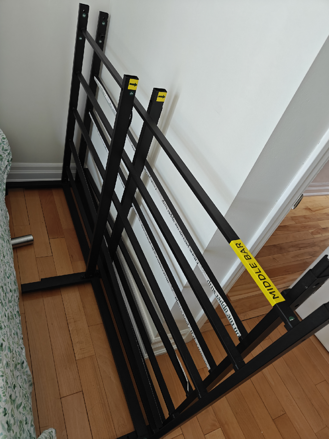 Black Metal Bed Frame - Queen