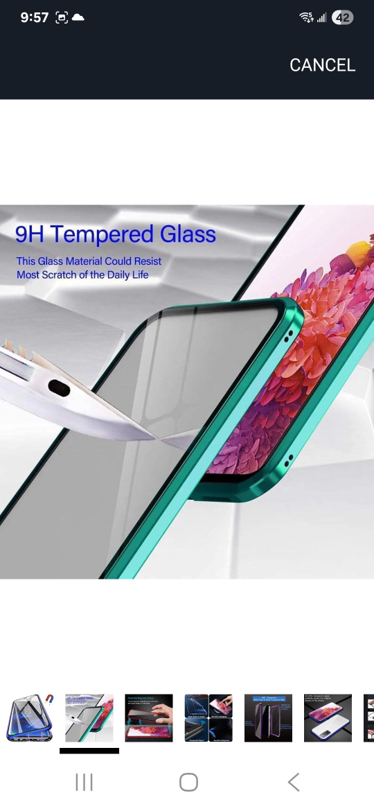 Samsung Galaxy S25 plus magnetic titanium case - photo 5