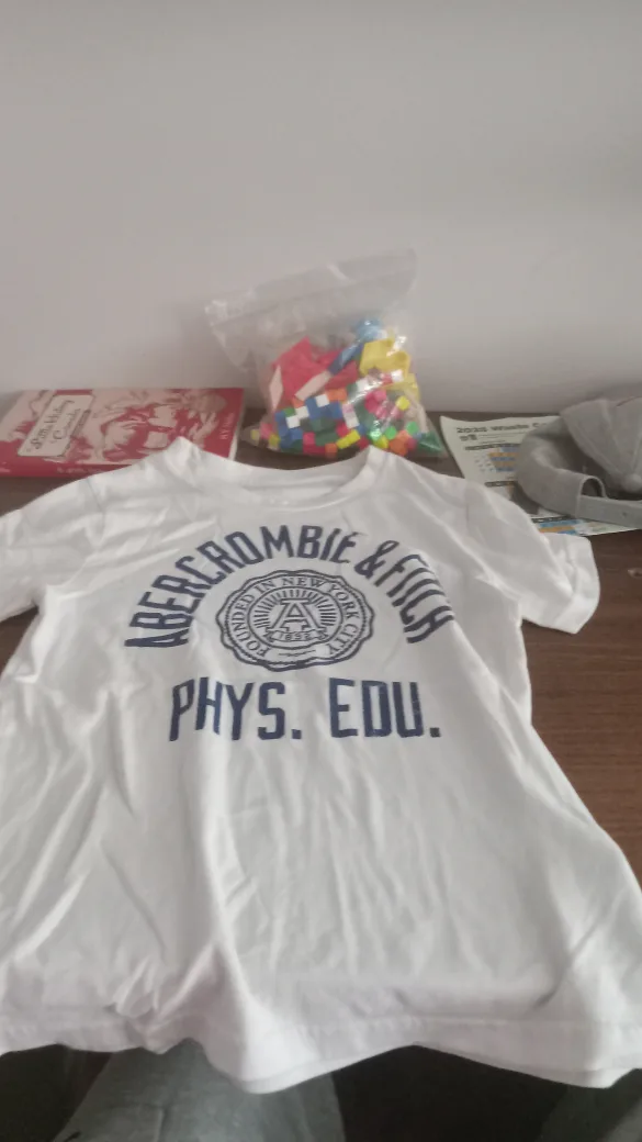 Abercrombie Kids White T-Shirt image indicator(3)