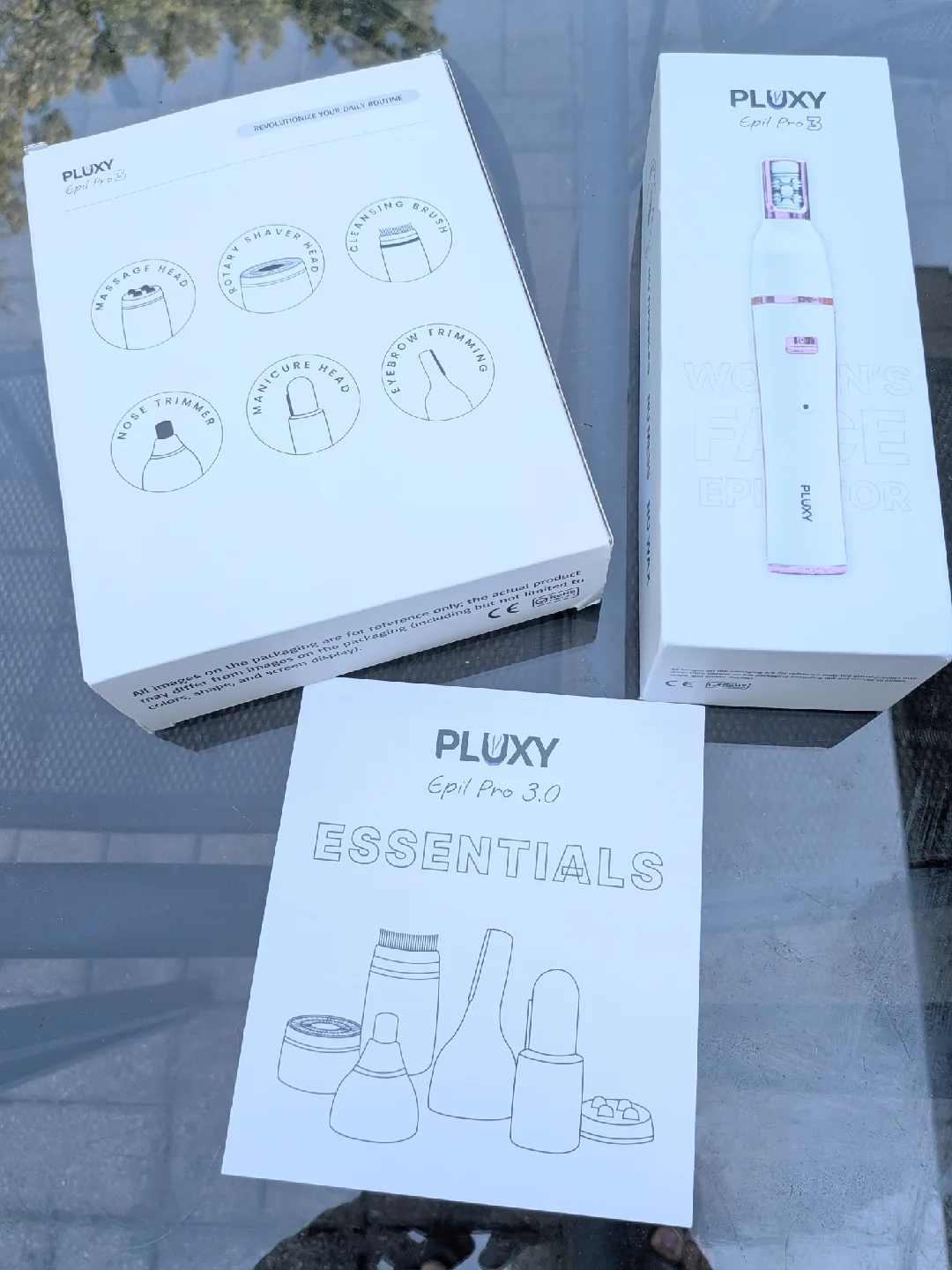 New PLUXY Epil Pro 3 Epilator, tried once thumbnail